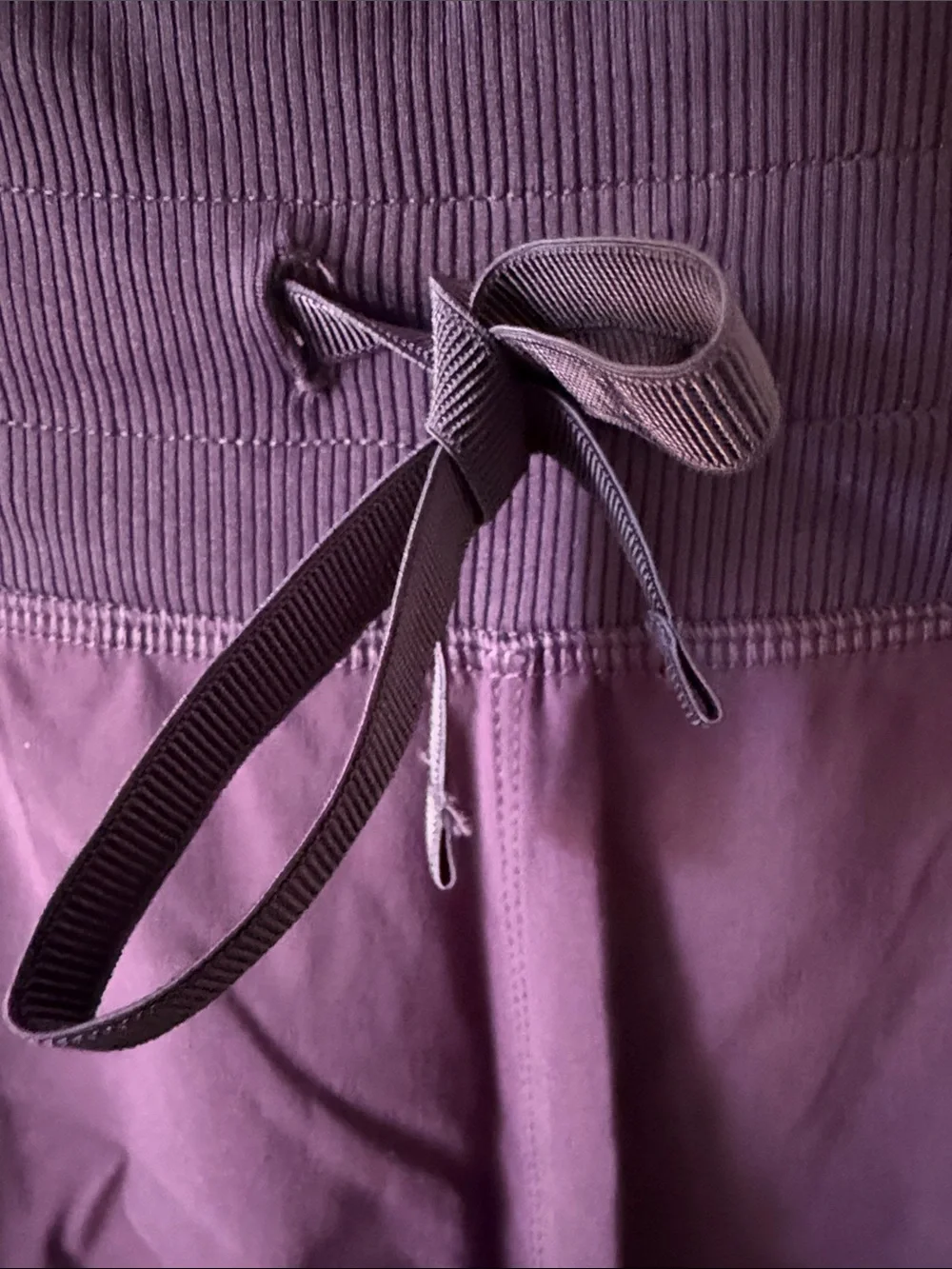 Tuff Athletics Purple Drawstring Athletic Shorts - Picture 3 of 6